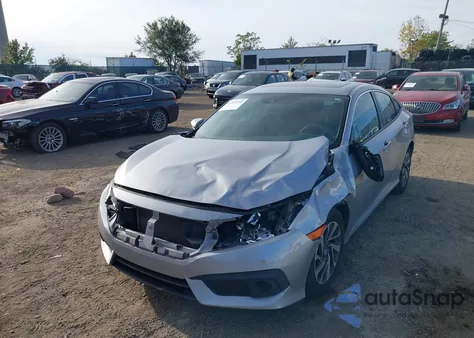 2017 Honda Civic Ex z USA, uszkodzony, nr VIN 2HGFC2F88HH573327
